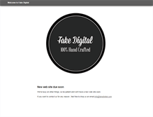 Tablet Screenshot of fakedigital.com